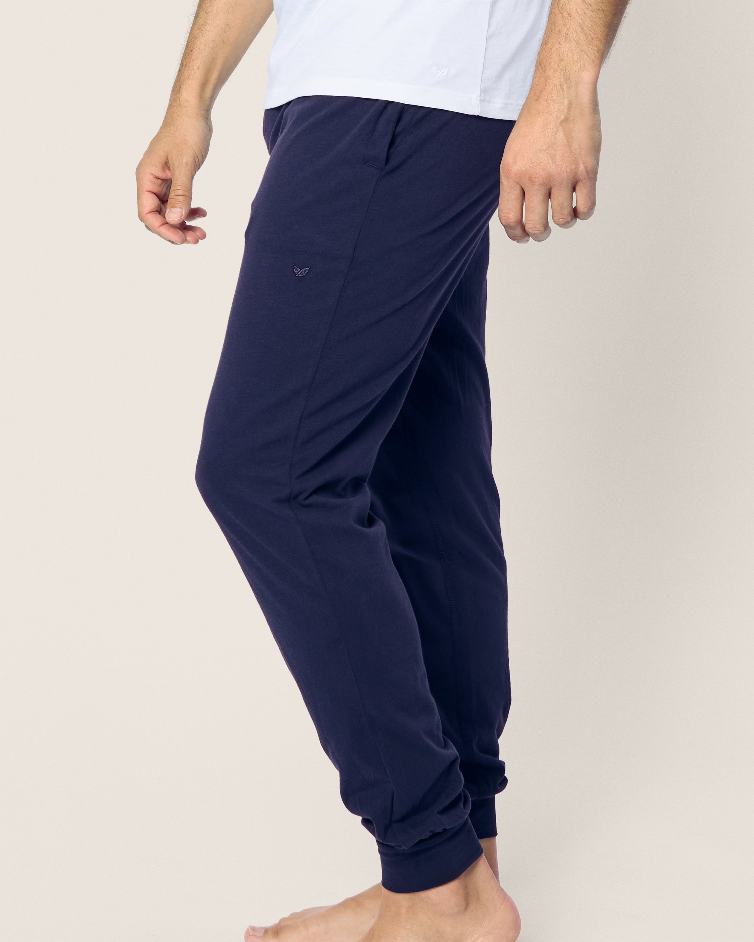 Men's Pima Pants in Navy