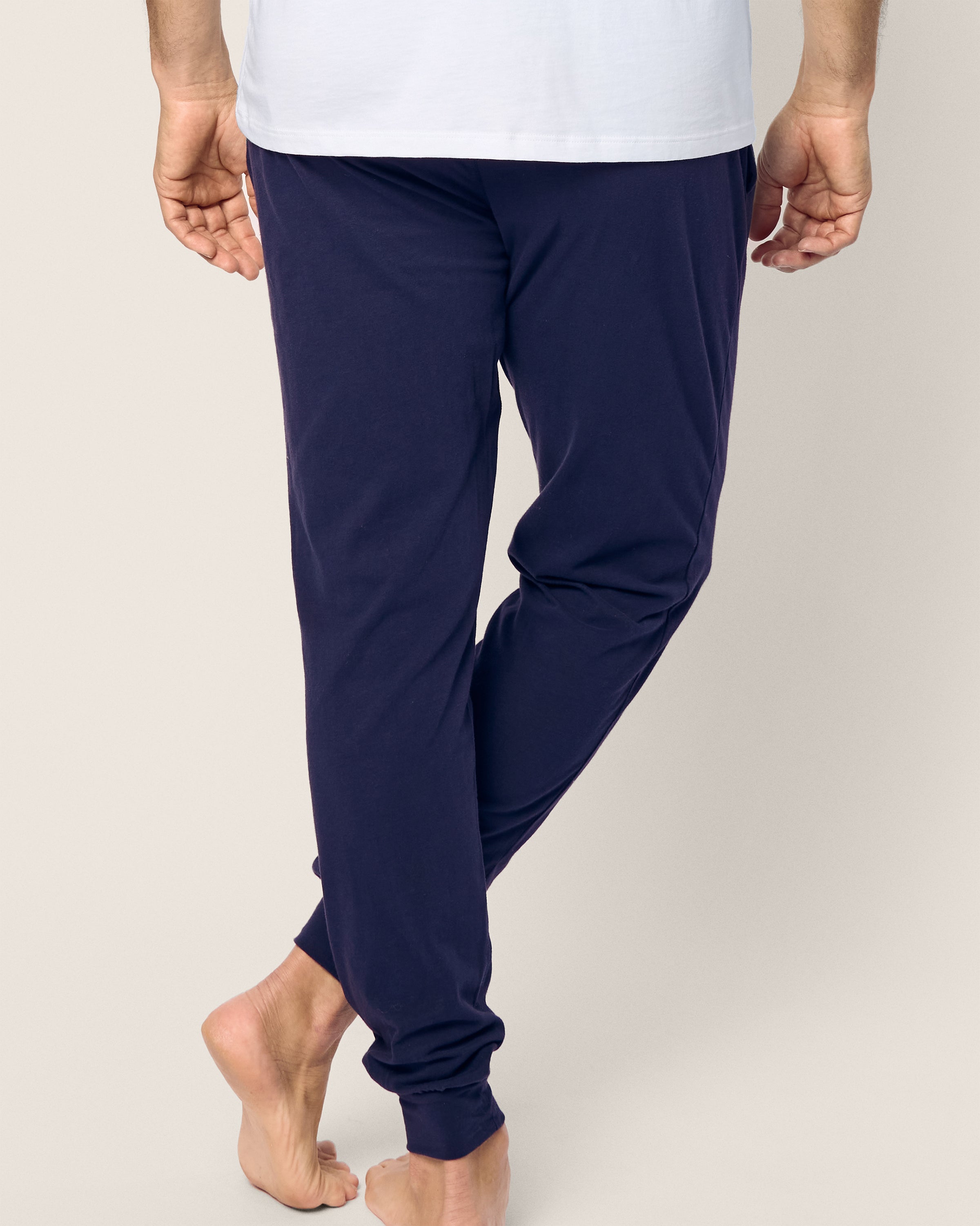 Men's Pima Pants in Navy