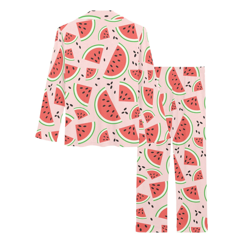 Watermelon pattern Women's Long Pajama Set